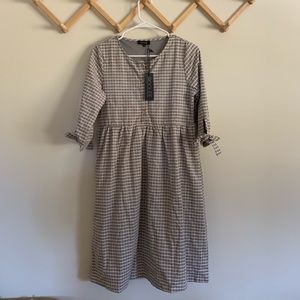 Roolee Window Pane Dress